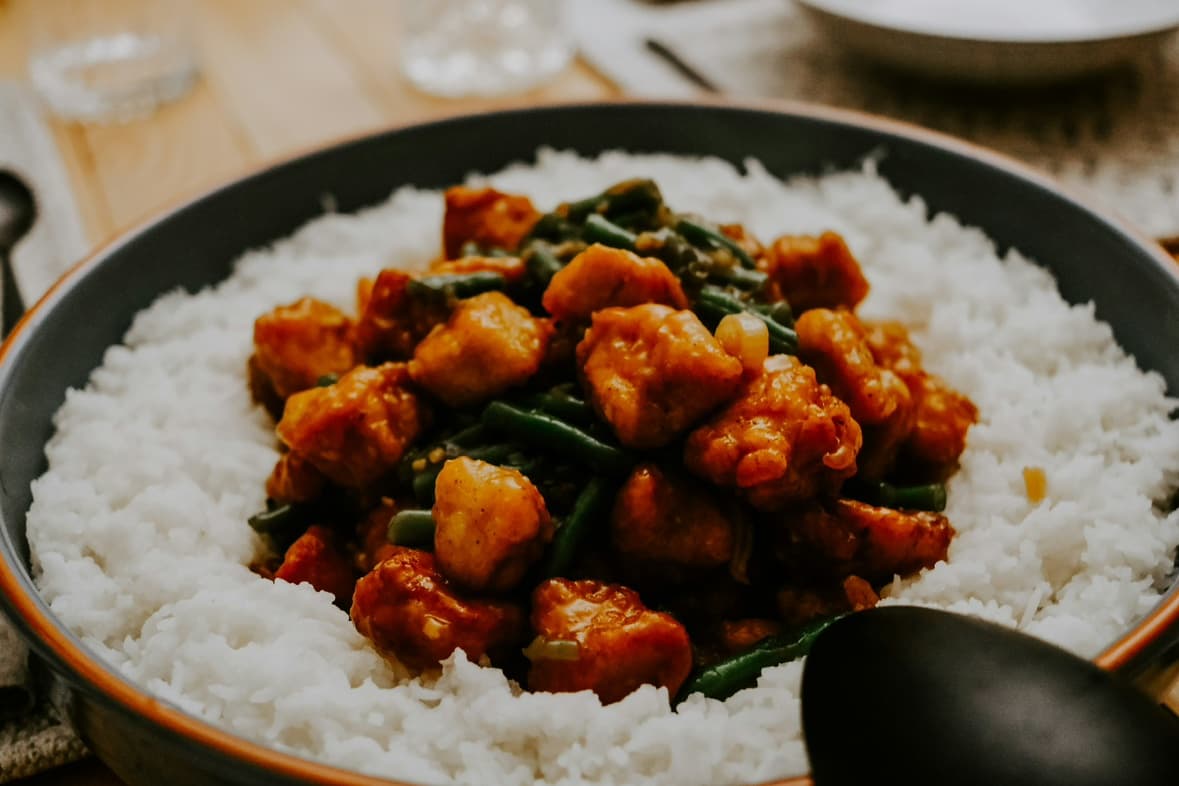 Orange chicken